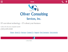 Tablet Screenshot of olivercs.net
